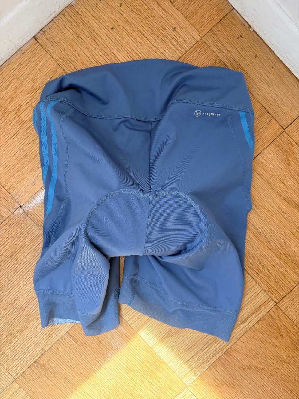 Adidas Essentials 3 Stripe Padded Bike Shorts